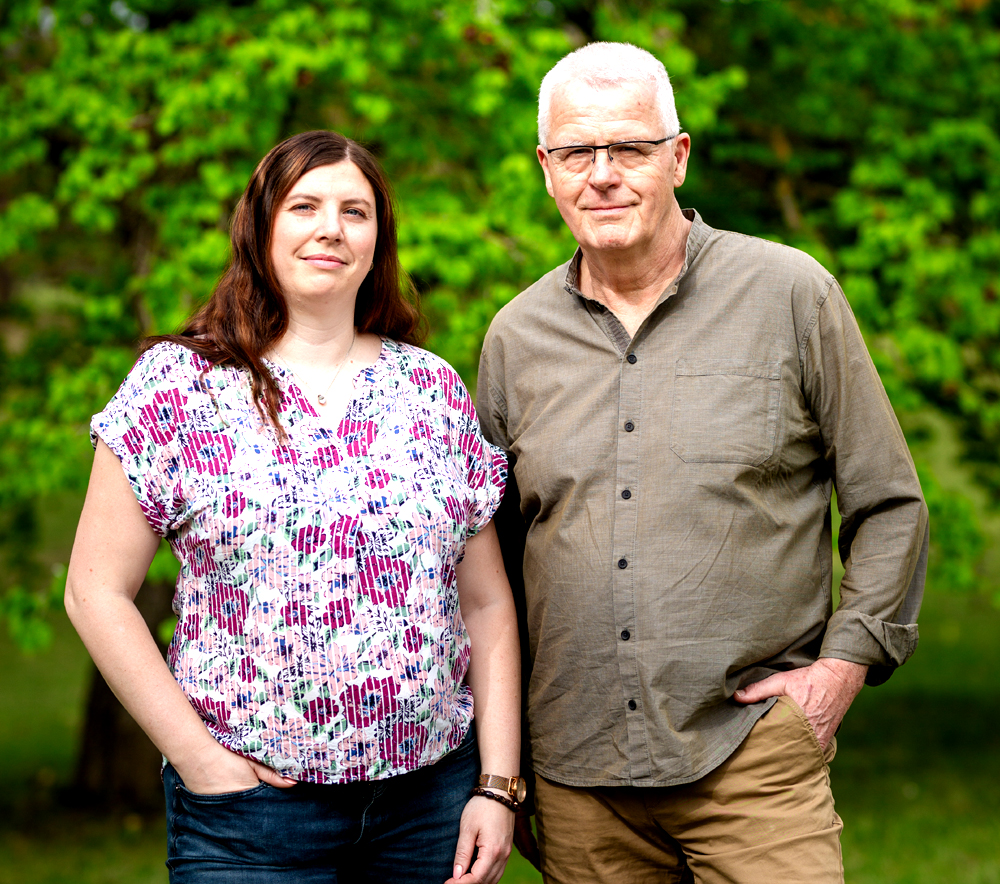 Jennifer Grau und Dieter Kunstmann