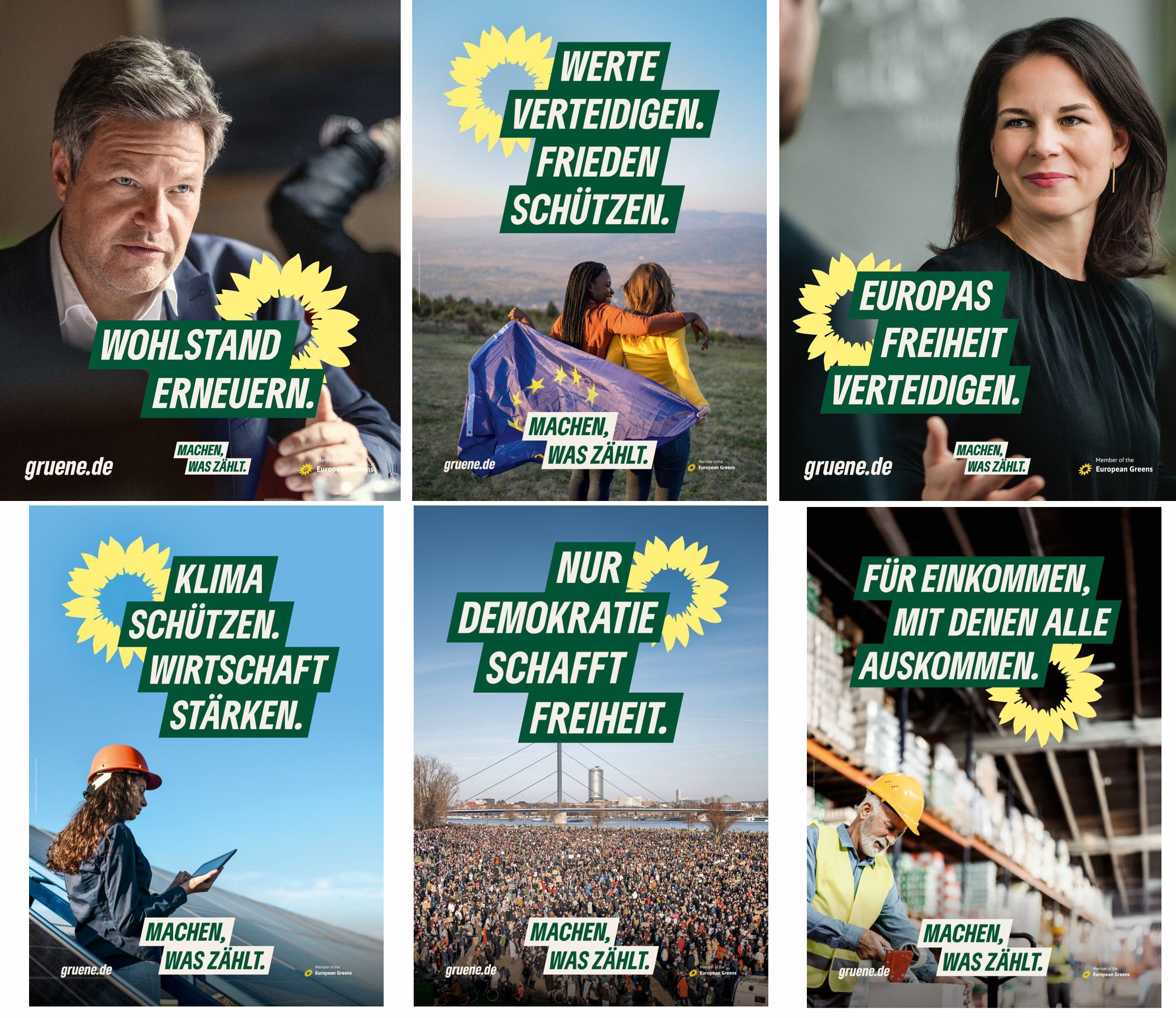 Kampagne zur Europawahl 2024